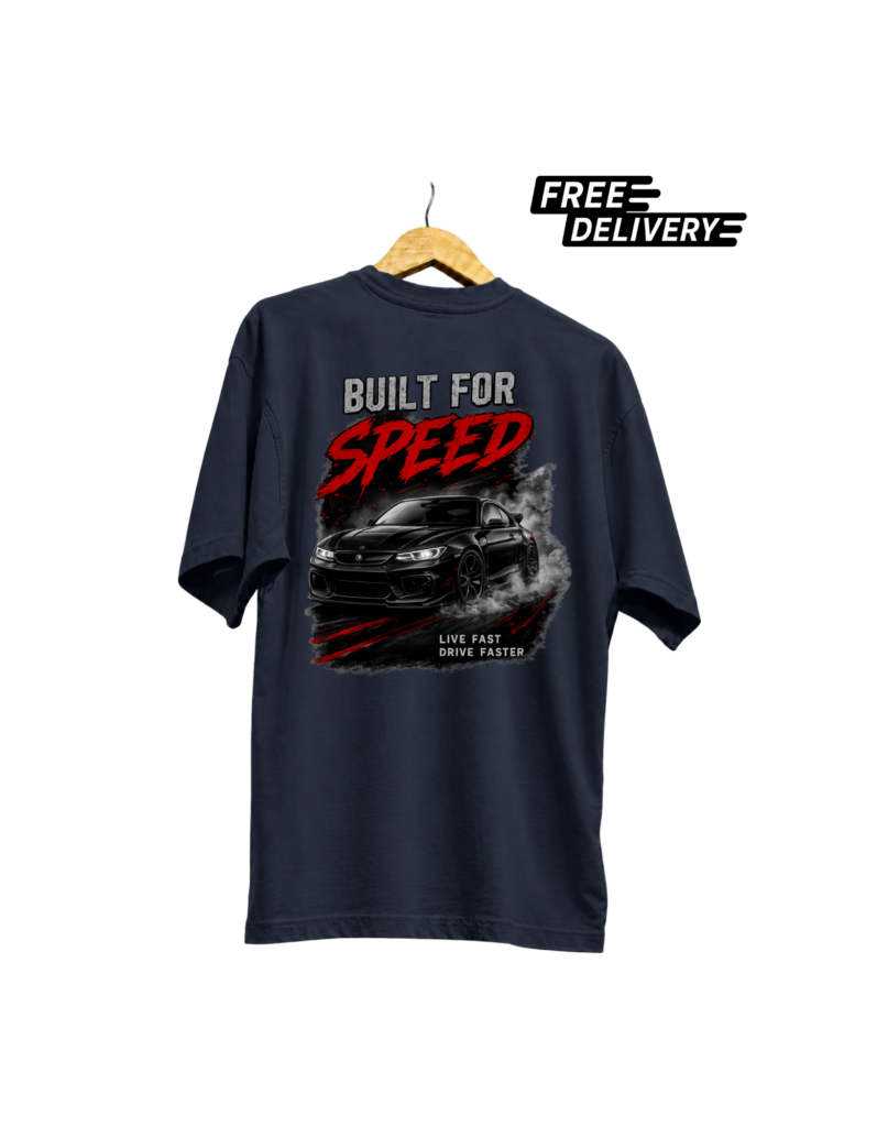Built For Speed Racing Graphic Tee
