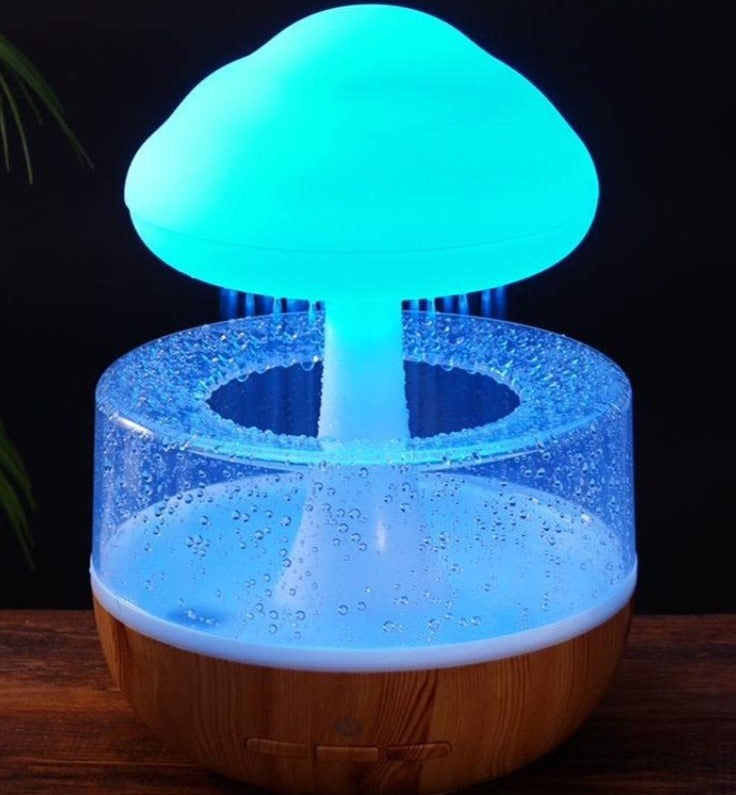 Cloud Rain Aroma Diffuser And LED Humidifier