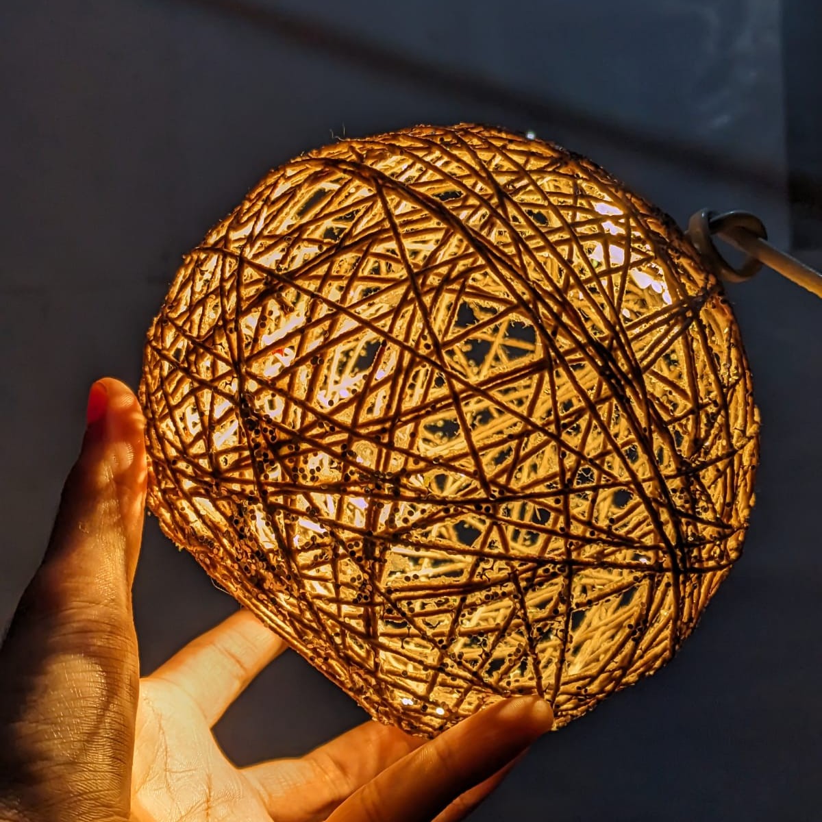 String Ball Lamp - Home Decor Product Designed For Lighting And Daily Interior Decoration