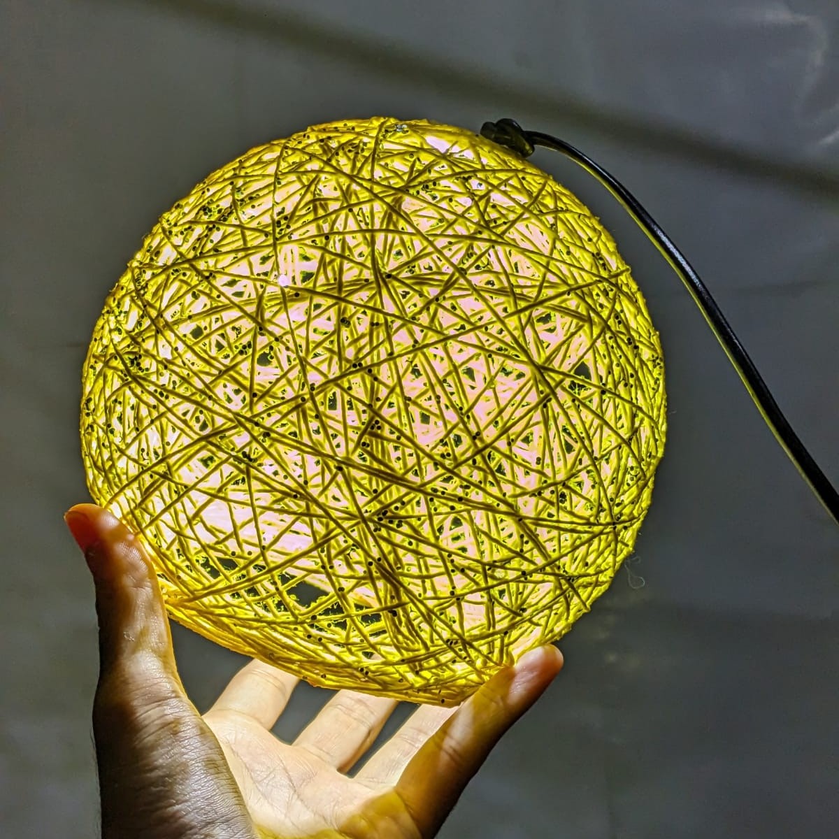 String Ball Lamp - Home Decor Product Designed For Lighting And Daily Interior Decoration