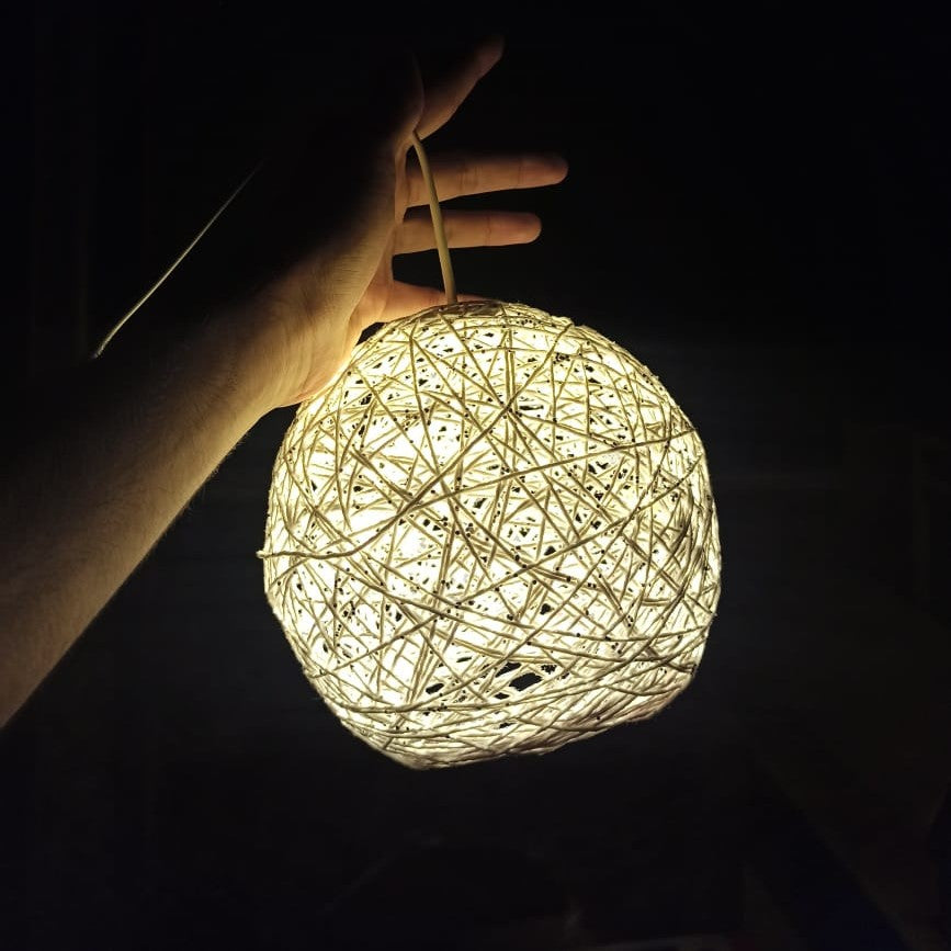 String Ball Lamp - Home Decor Product Designed For Lighting And Daily Interior Decoration