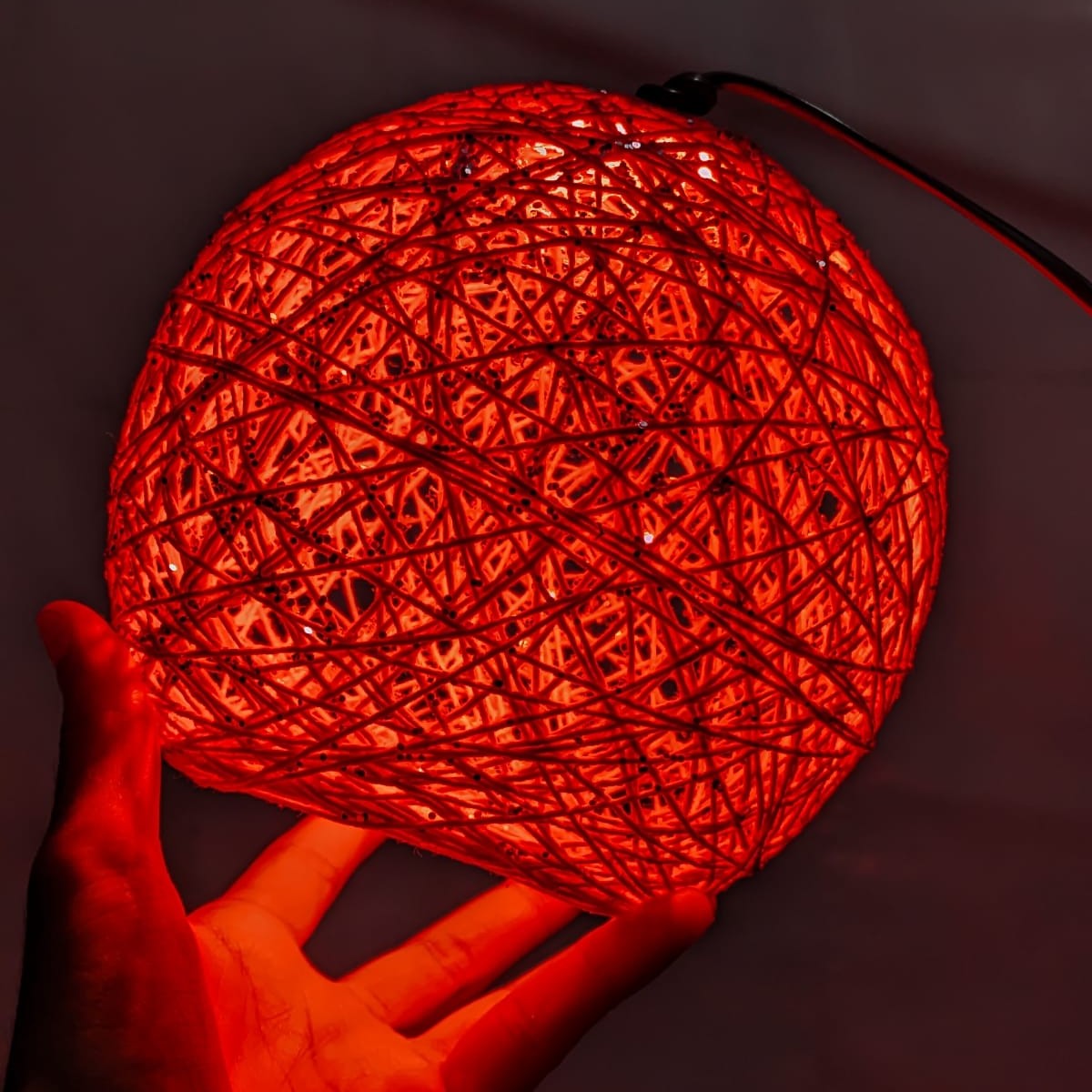 String Ball Lamp - Home Decor Product Designed For Lighting And Daily Interior Decoration