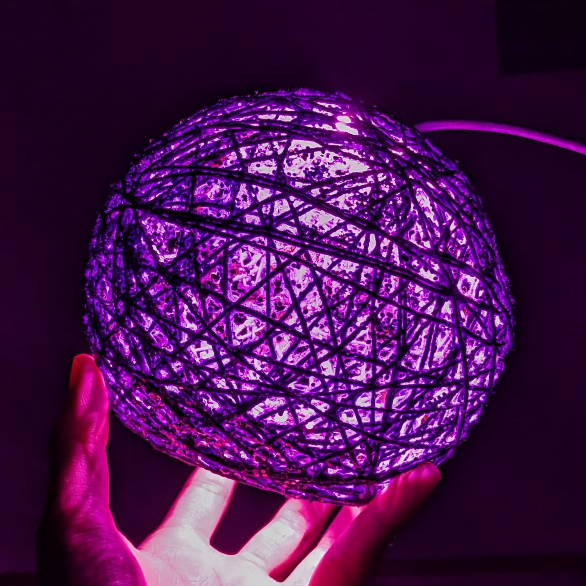 String Ball Lamp - Home Decor Product Designed For Lighting And Daily Interior Decoration