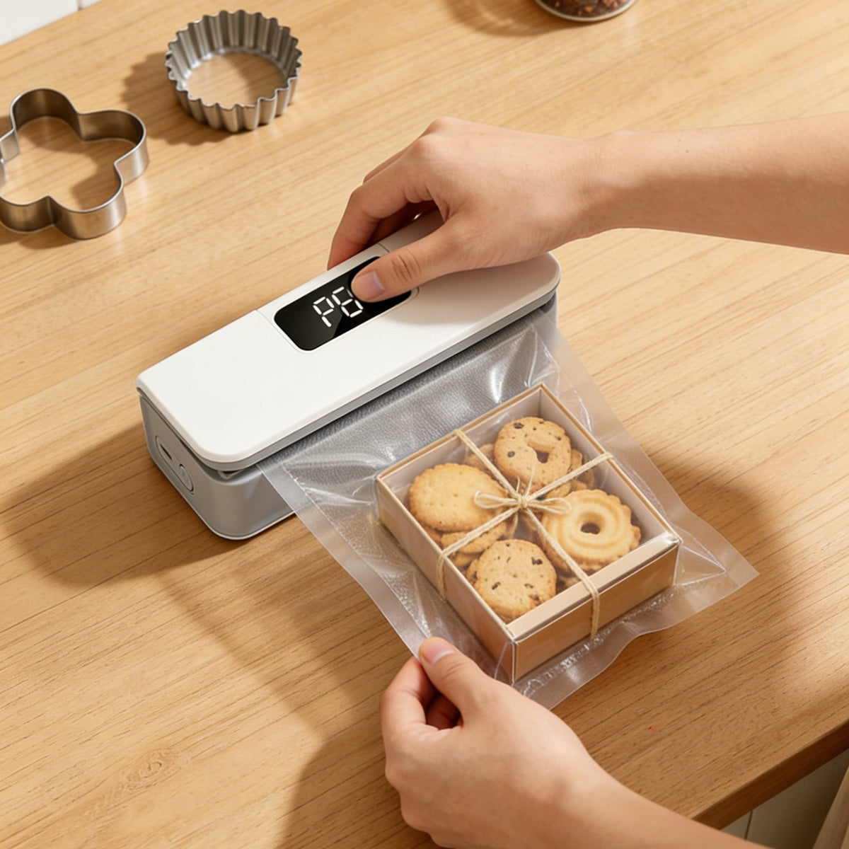 Smart Sealer - Quick Easy Bag Sealing Lightweight Portable