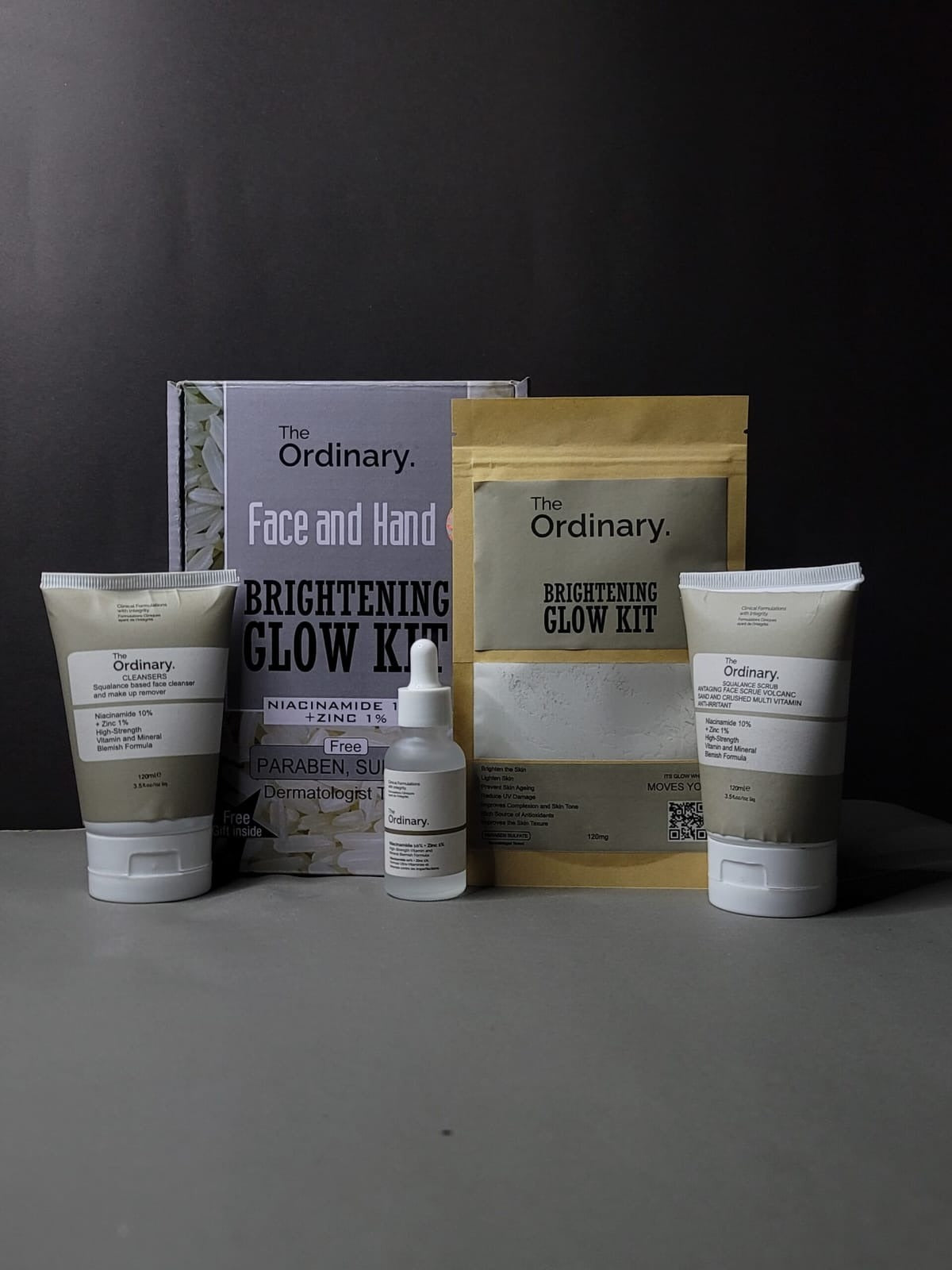 Glow Up Kit - The Ordinary Face and Hand Brightening