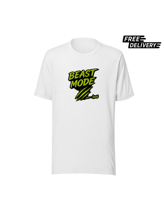 Beast Mode Gym T-Shirt – Fitness Motivation Graphic Tee