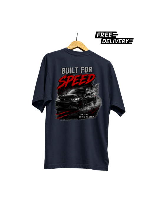 Built For Speed Racing Graphic Tee