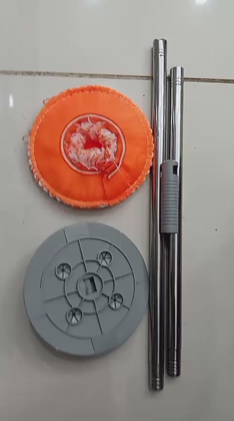 Extendable Telescopic Mop With Detachable Microfiber Cloth