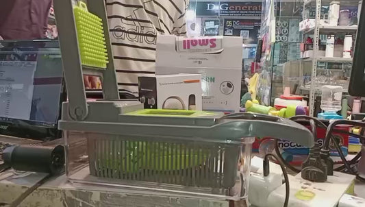 Vegetable Chopper Multi-Functional 16-in-1 Dicer & Slicer with Storage Container